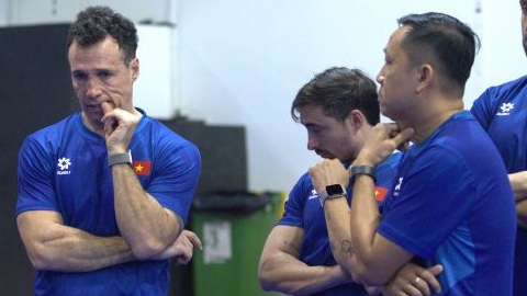 HLV Diego Giustozzi: 'Quên trận thắng Kuwait đi, hướng đến trận gặp Lebanon’